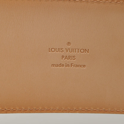 Louis Vuitton Patent LV Facettes Belt 85 34 Amarante 6 of 7