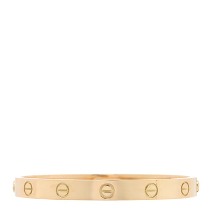 Cartier 18K Yellow Gold Love Bracelet 16 1 of 7