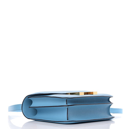 Hermes Evercolor Constance 24 Bleu Du Nord 4 of 26