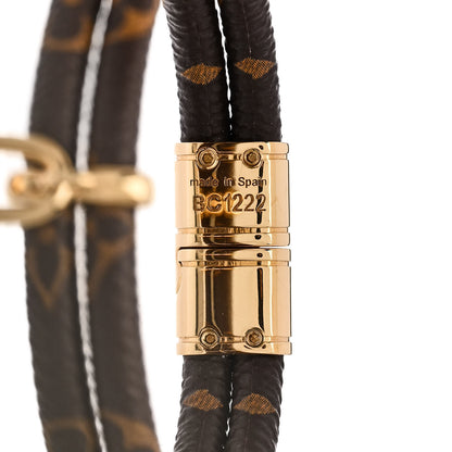 Louis Vuitton Monogram Keep it Twice Bracelet 17 4 of 5