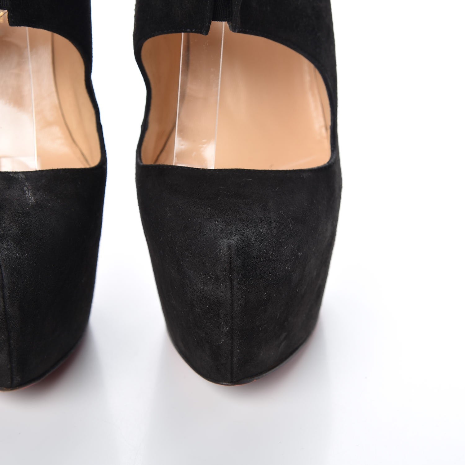 Christian Louboutin Suede Maillot 160 Pumps 38 Black 11 of 19