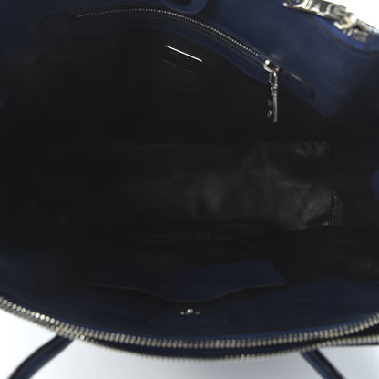 Prada Cervo Deerskin Twin Pocket Tote Bleuette 5 of 11