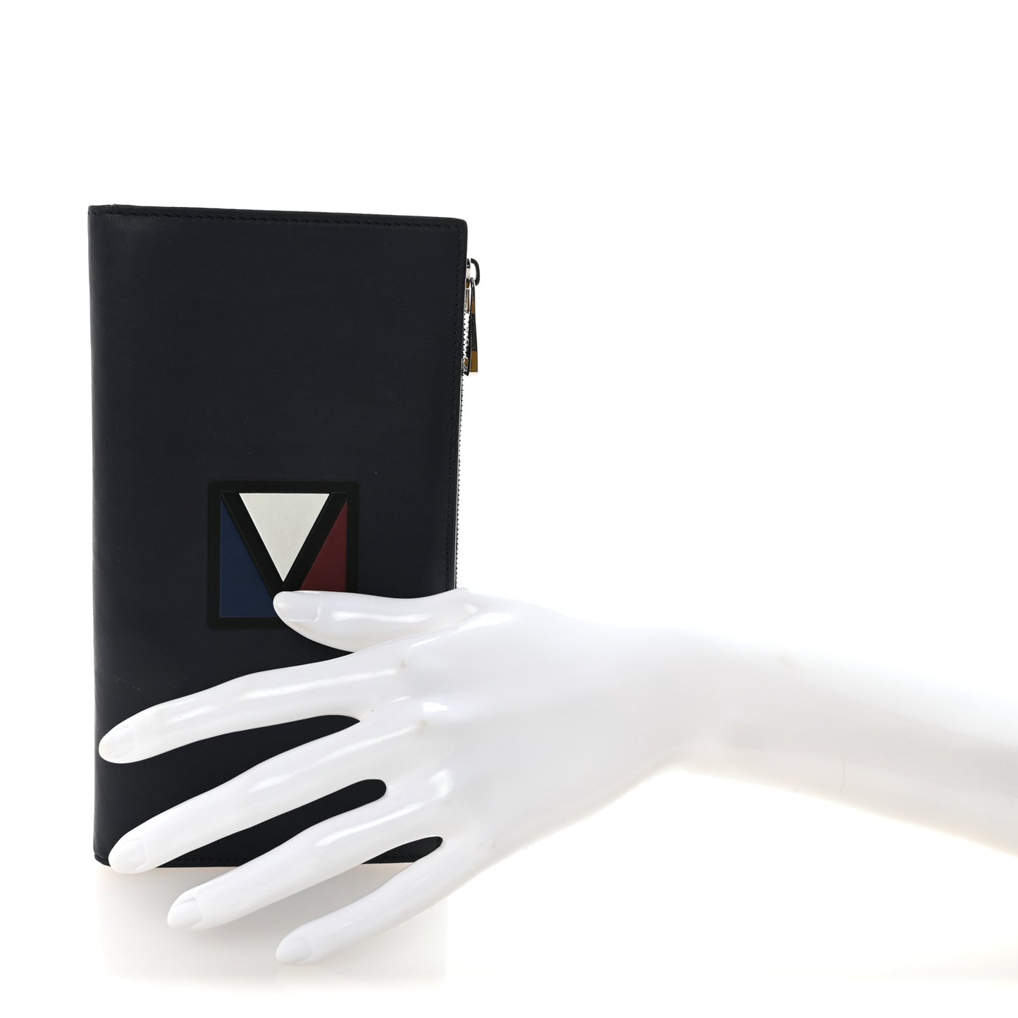 Smooth Calfskin America's Cup Organizer Wallet  Navy
