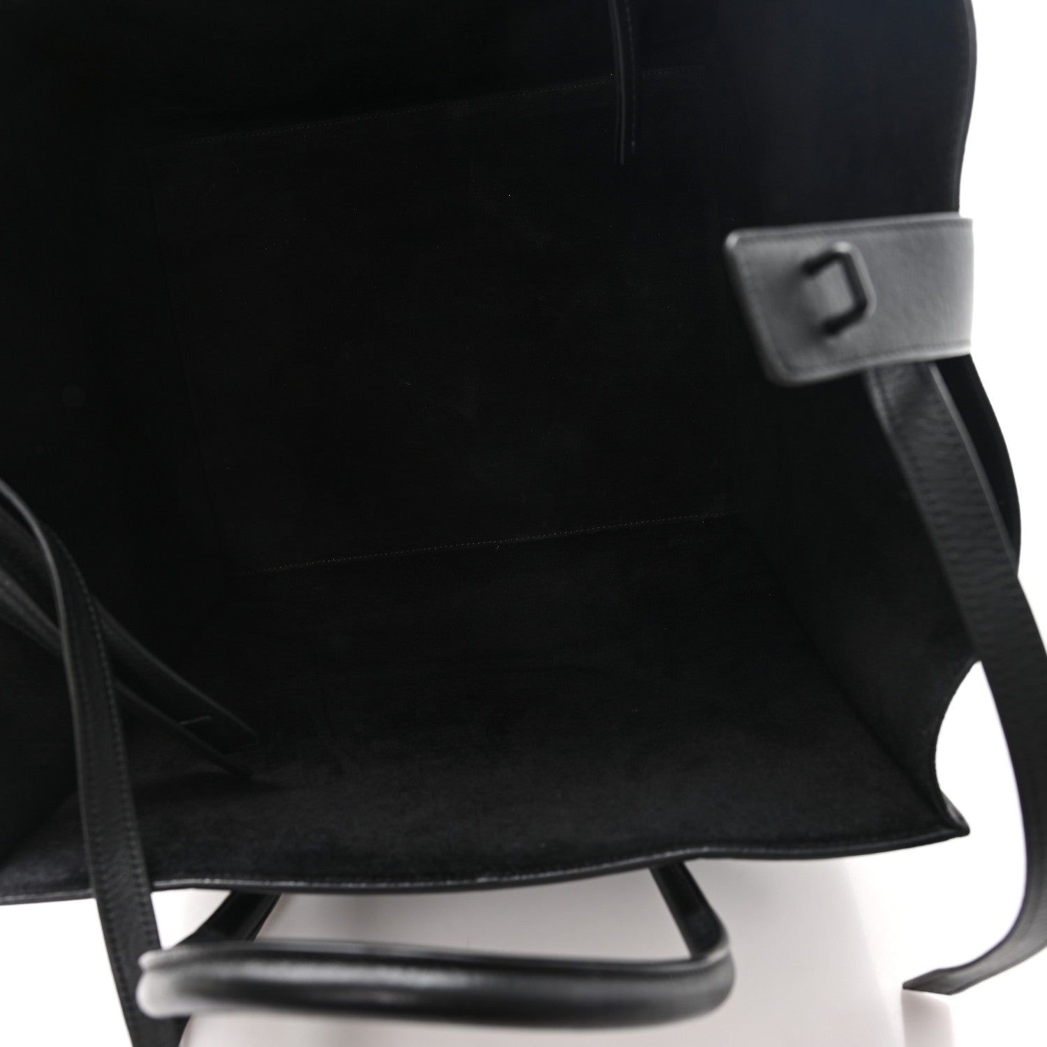 Celine Grained Calfskin Medium Phantom Luggage Black 1877273