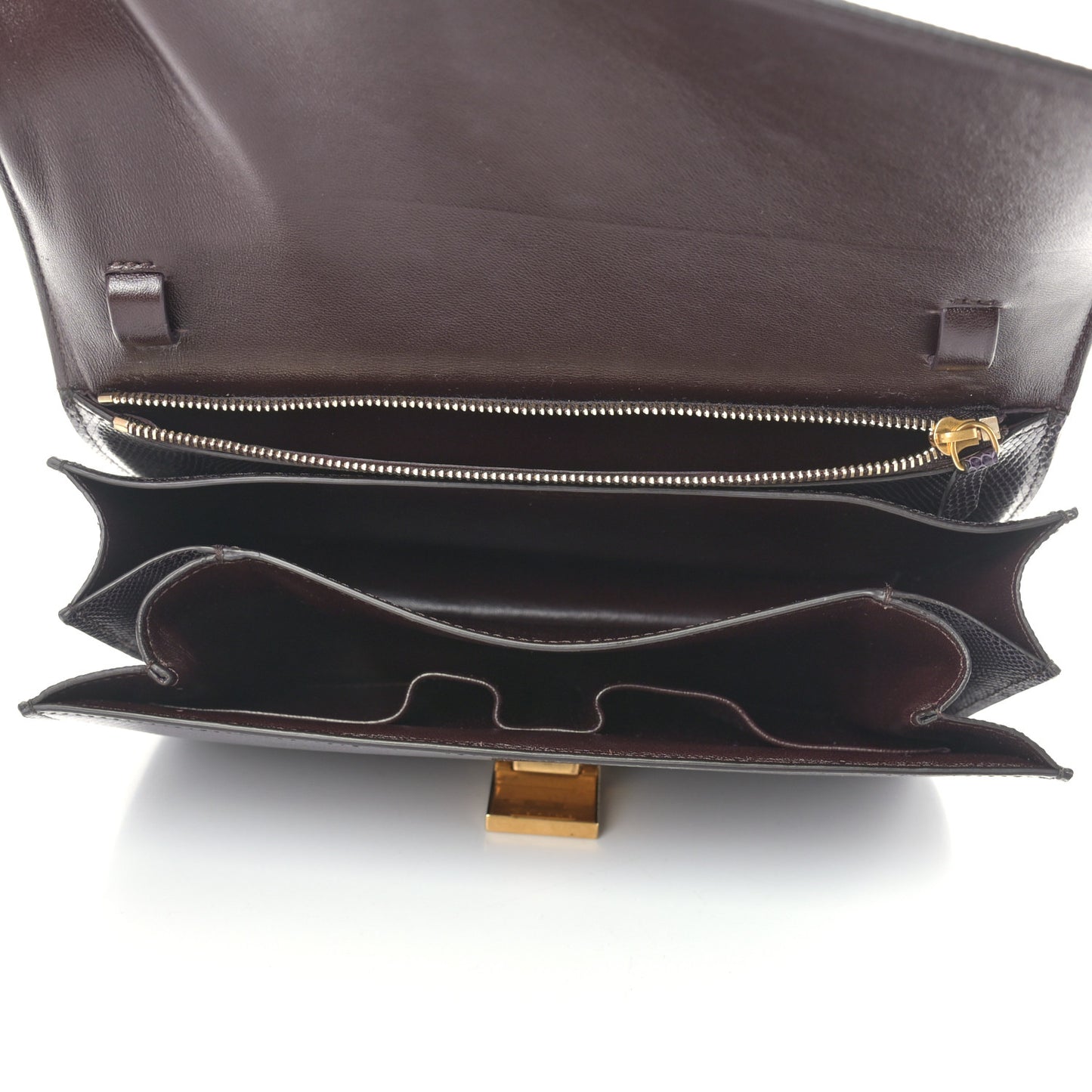 Lizard Medium Classic Box Flap Bag Velvet