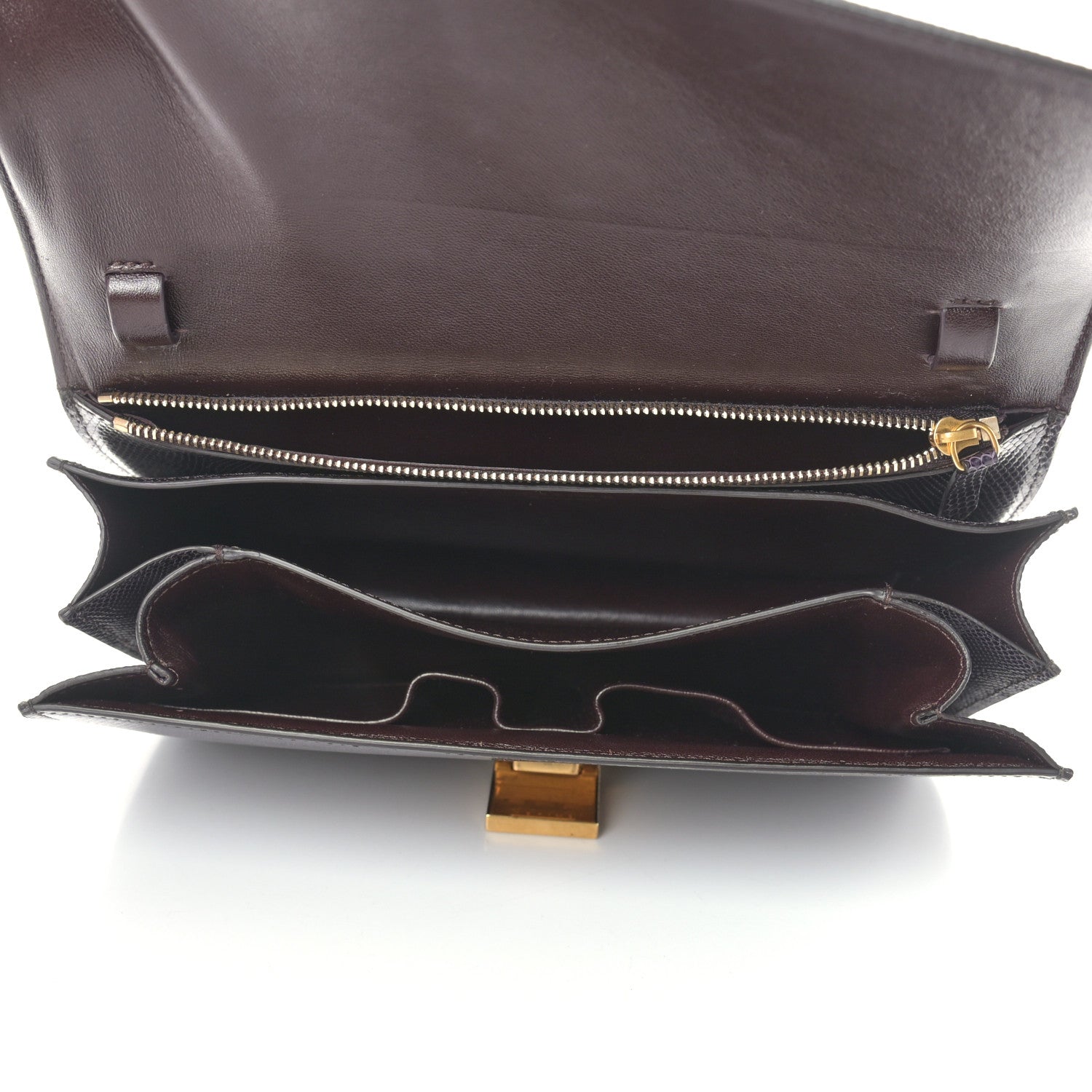 Celine Lizard Medium Classic Box Flap Bag Velvet 4 of 10