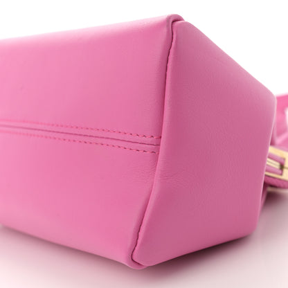Bulgari Nappa Serpentine Clutch With Strap Pink 10 of 13