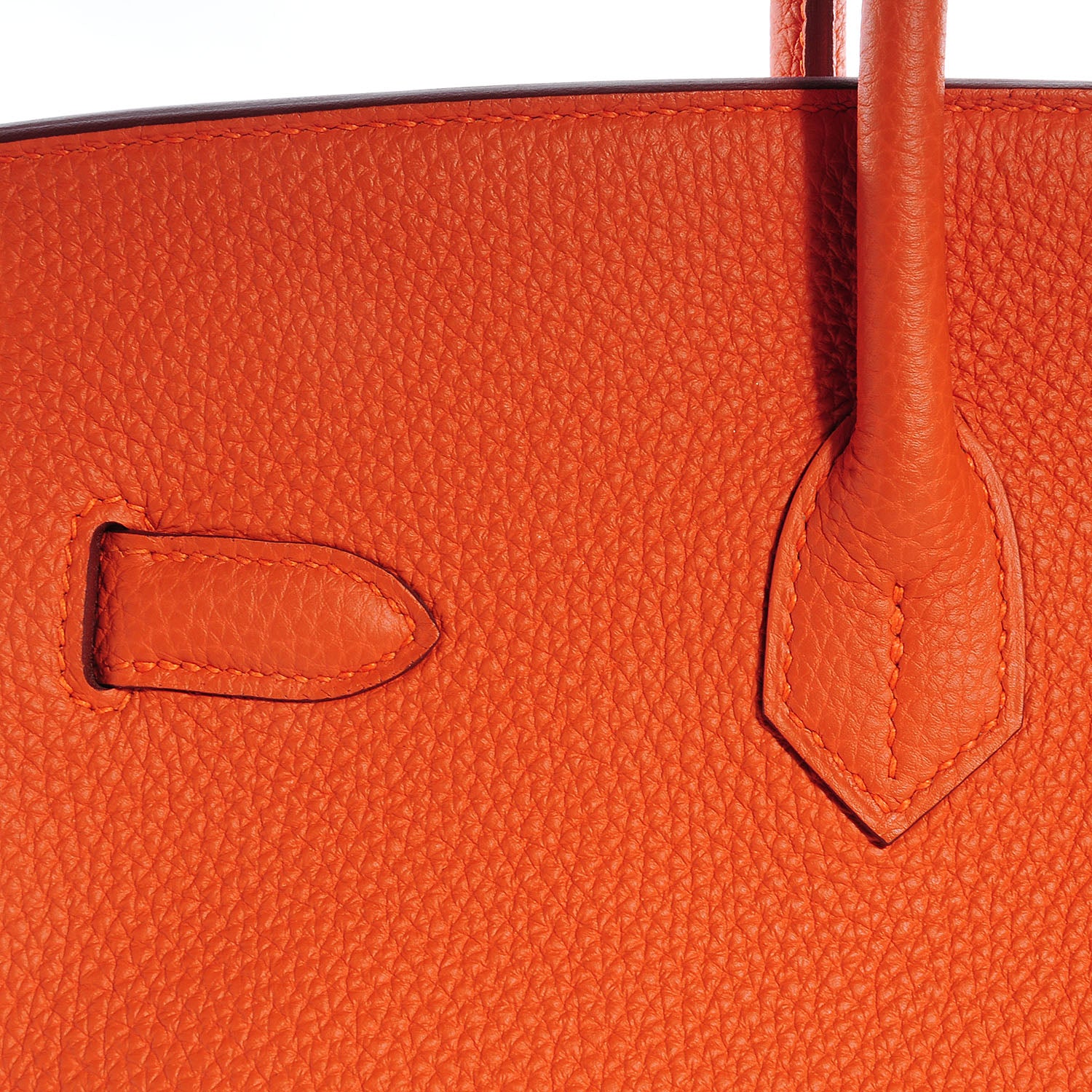Hermes Togo Birkin 35 Orange 7 of 25