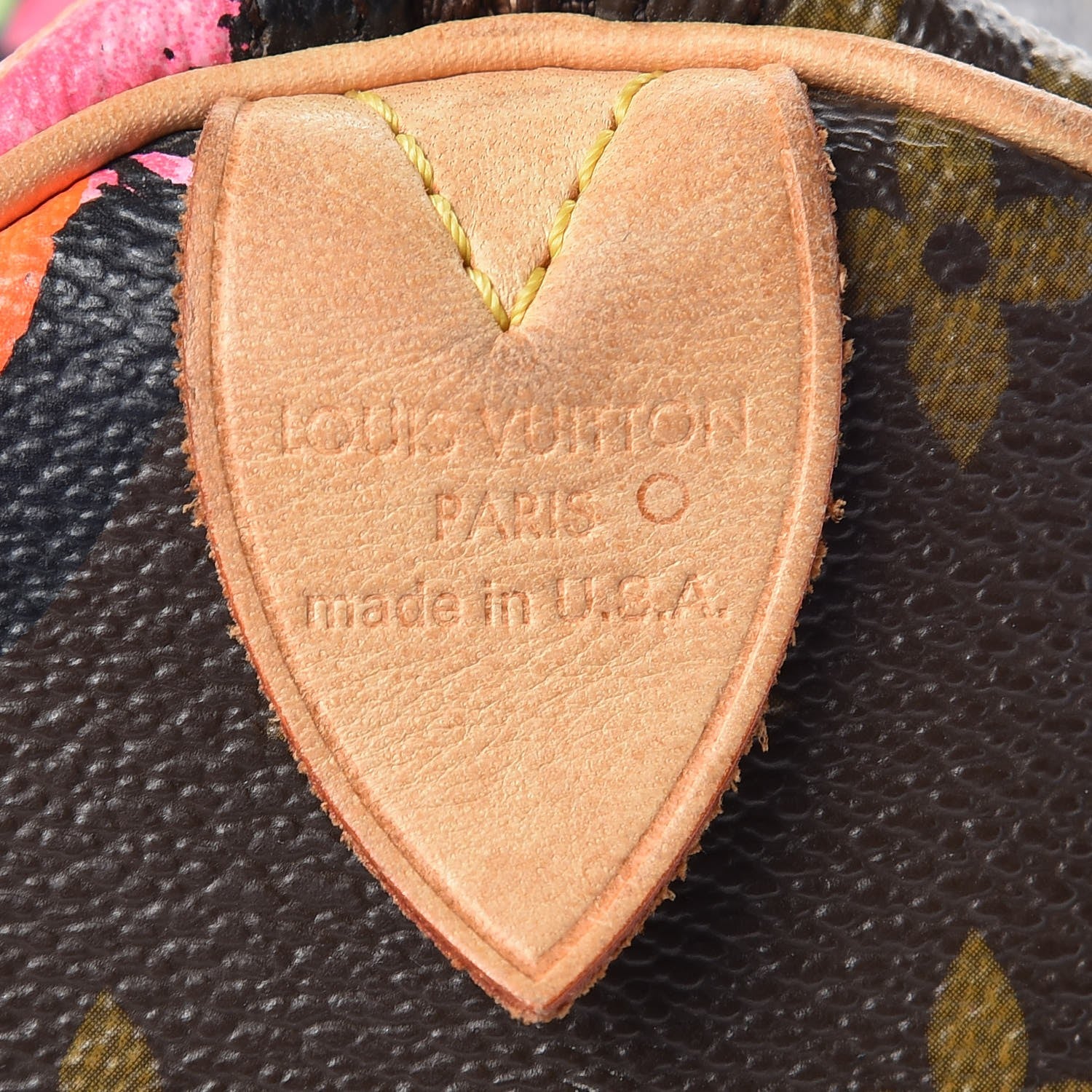 Louis Vuitton Monogram Roses Speedy 30 6 of 20