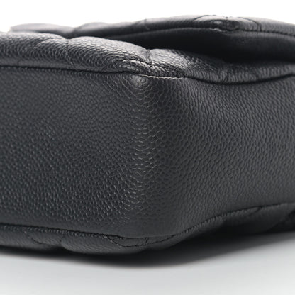 Chanel Caviar Quilted Medium Easy Flap Black 8 of 8