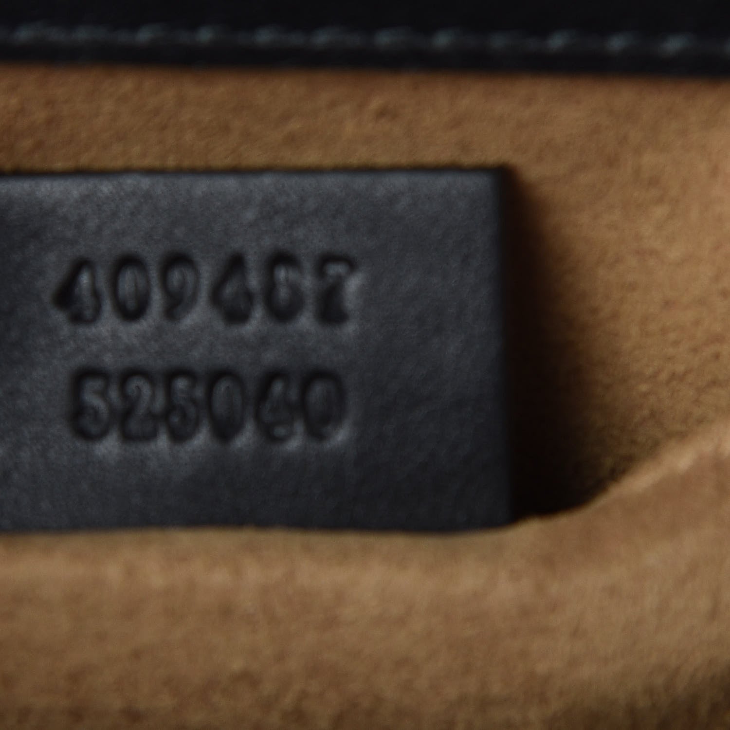 Gucci GG Supreme Monogram Calfskin Small Padlock Shoulder Bag Beige Black Cuir 7 of 10