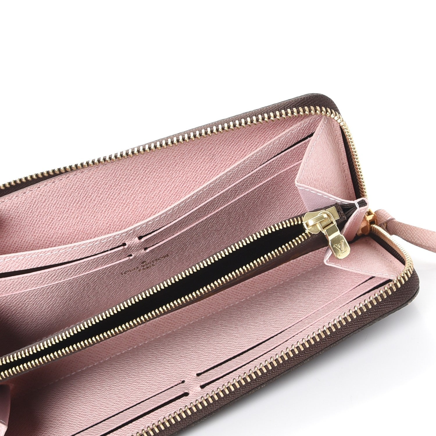 Louis Vuitton Monogram Clemence Wallet Rose Ballerine 5 of 7