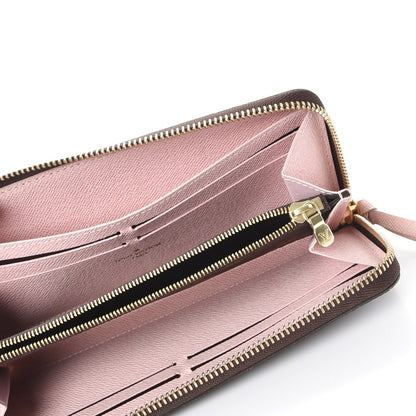 Louis Vuitton Monogram Clemence Wallet Rose Ballerine 5 of 7