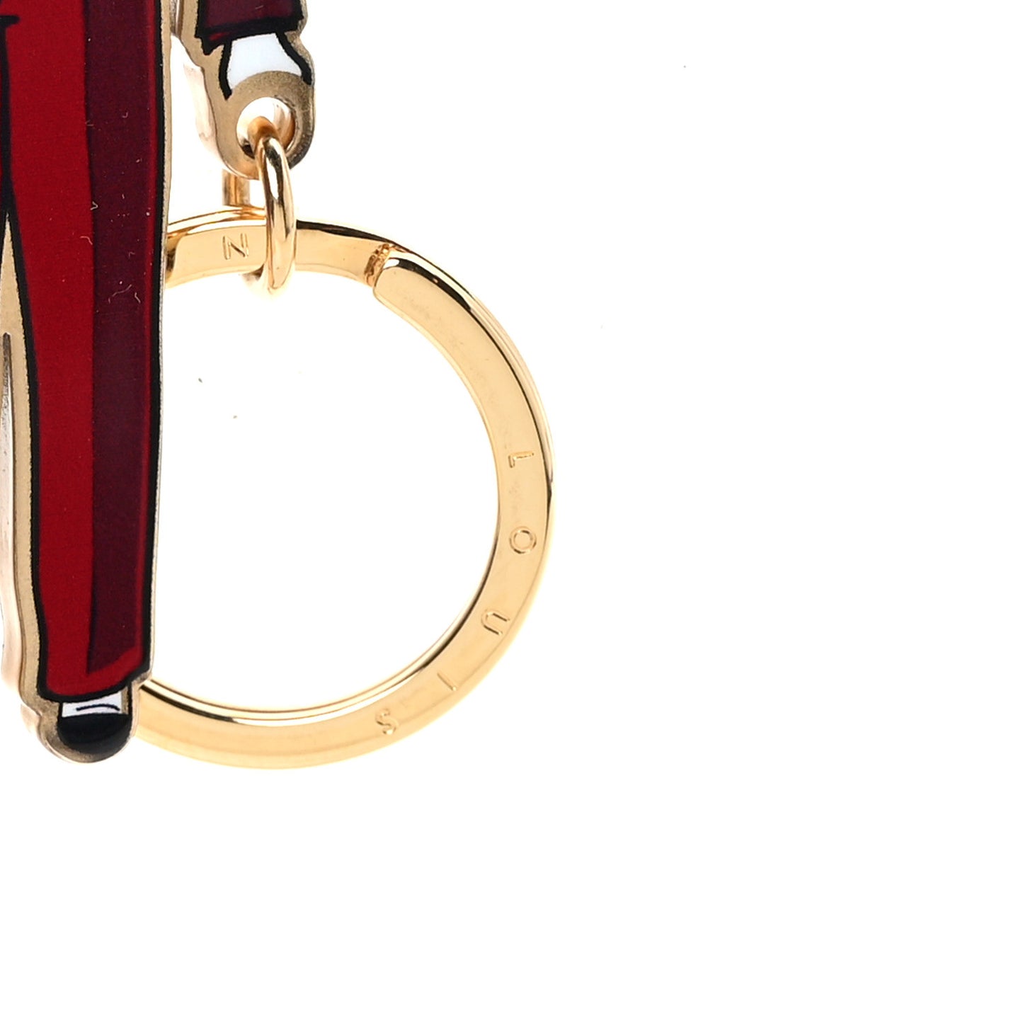 Painted Bellboy Bag Charm Key Holder