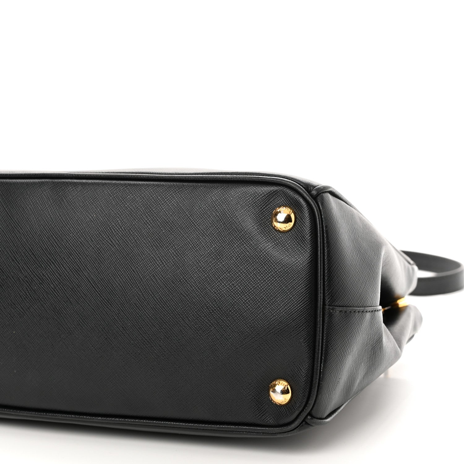 Prada Saffiano Small Galleria Double Zip Tote Black 8 of 11