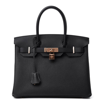 Hermes Togo Birkin 30 Black 1 of 11