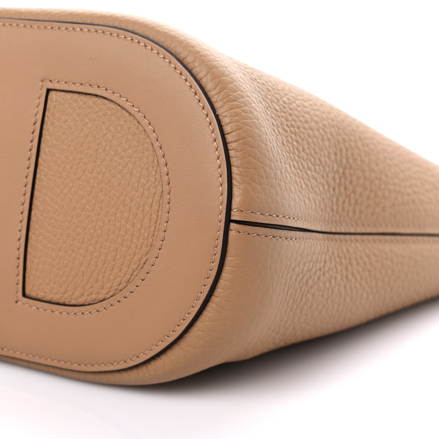 Hermes Taurillon Clemence Swift In-The-Loop 18 Bag Chai 8 of 8