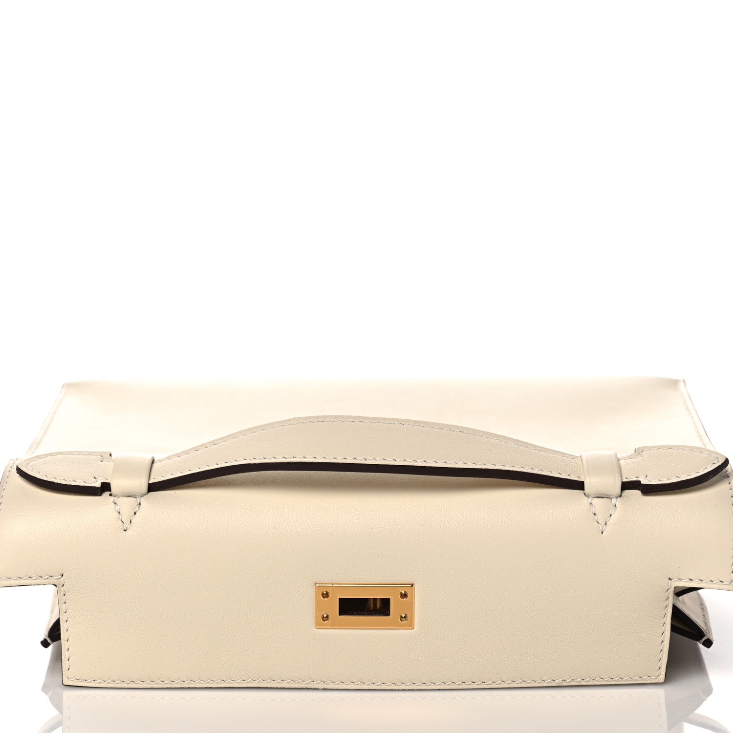 Hermes Swift Kelly Pochette Clutch Nata 17 of 28