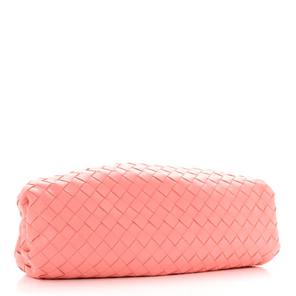 Bottega Veneta Nappa Maxi Intrecciato The Pouch Oversized Clutch Peach 3 of 8