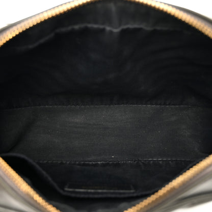 Saint Laurent Calfskin Matelasse Monogram Lou Camera Bag Pebble 7 of 12