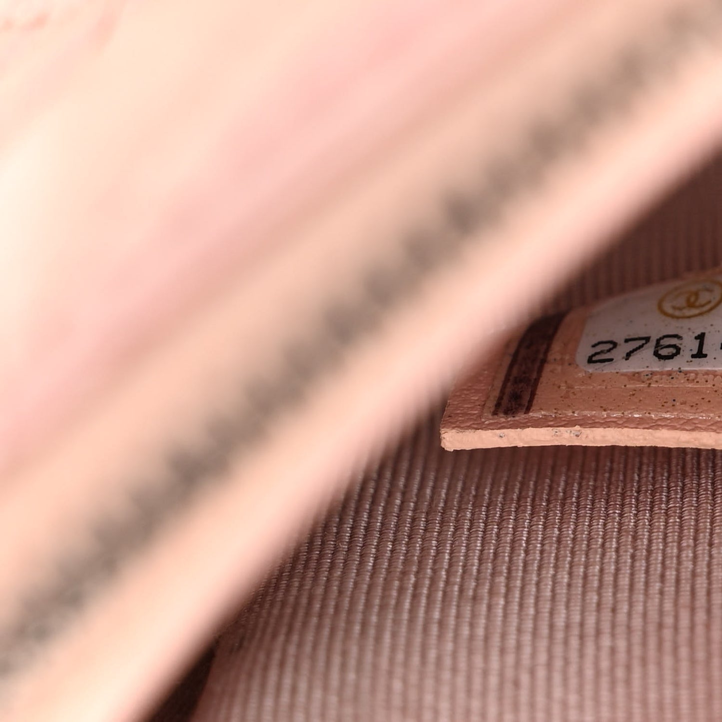 Iridescent Lambskin Calfskin Quilted Small Gabrielle Clutch With Chain Light Pink