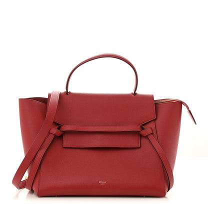Celine Grained Calfskin Mini Belt Bag Coquelicot 1 of 14