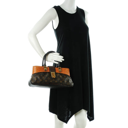Louis Vuitton Monogram Ostrich Macha Waltz 2 of 6