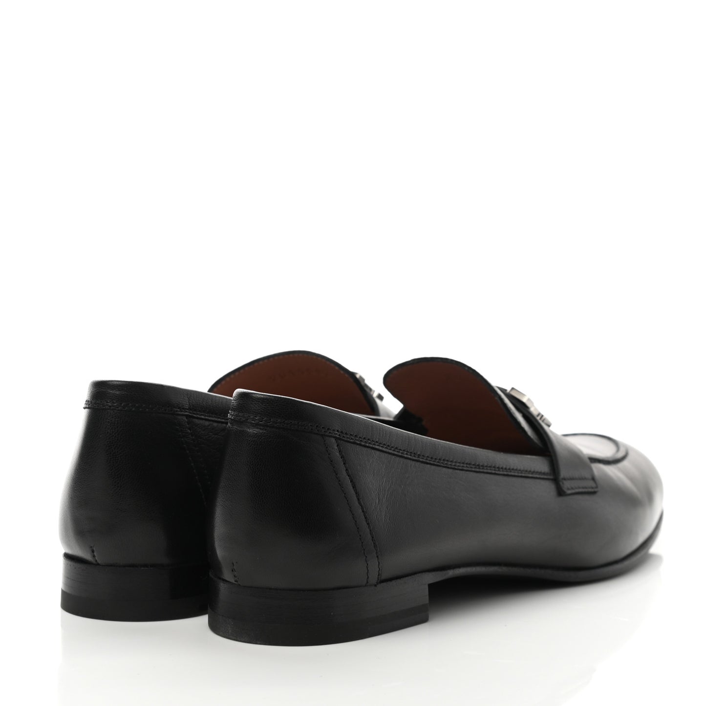 Goatskin Womens Paris Loafers 40 Black