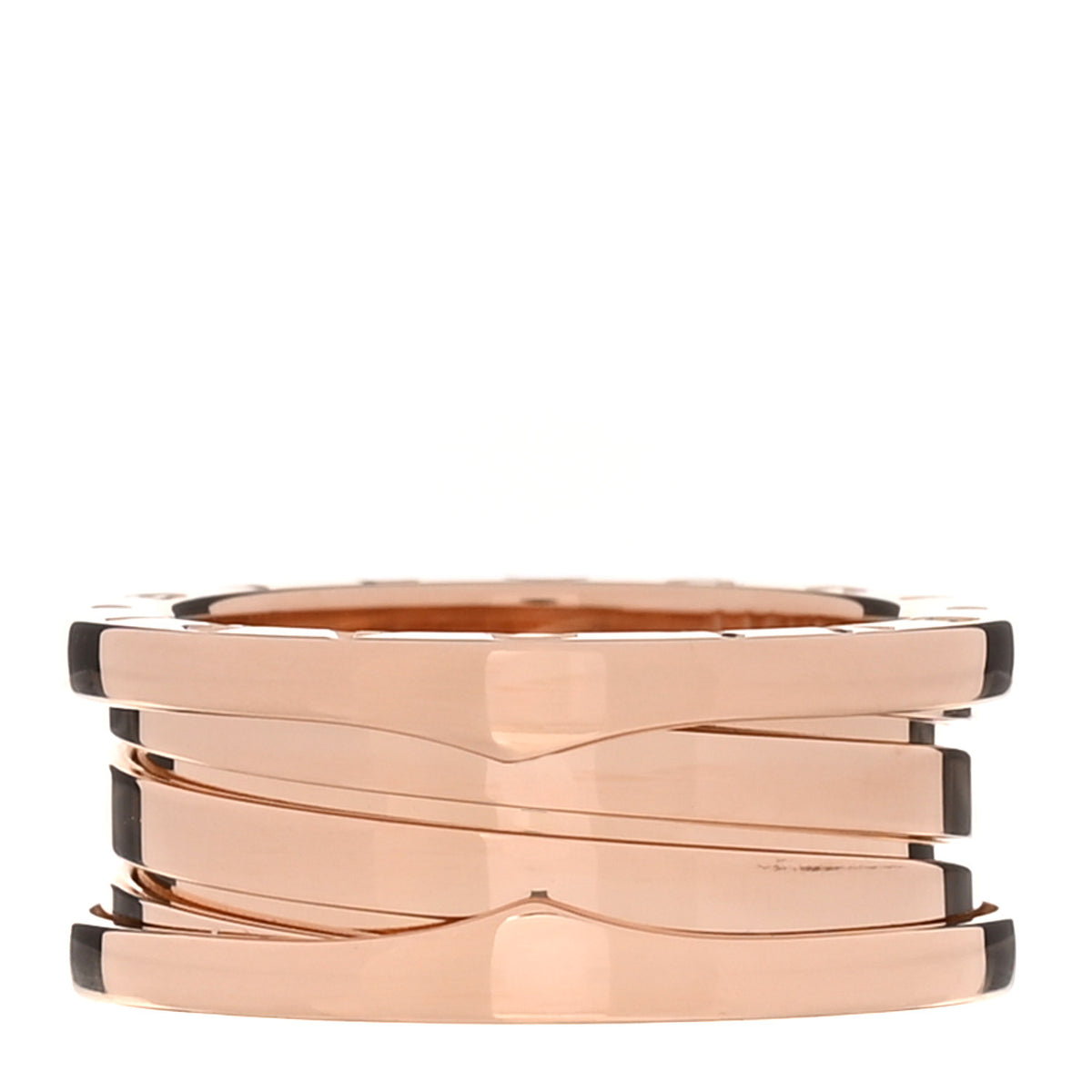 18K Rose Gold B.Zero1 Three-Band Ring 54 7