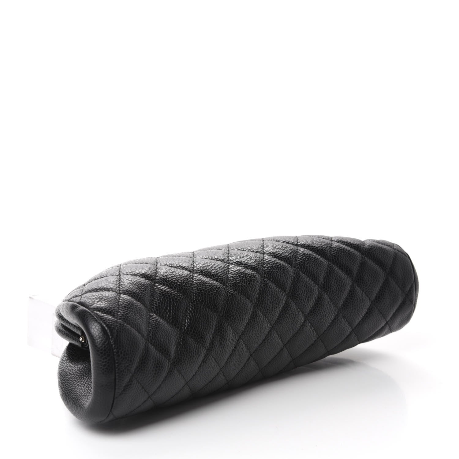 Chanel Caviar Quilted Timeless Clutch Black 4 of 13