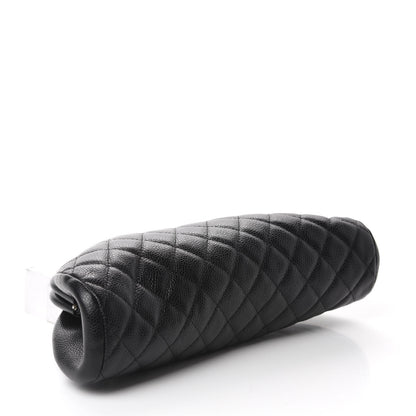 Chanel Caviar Quilted Timeless Clutch Black 4 of 13