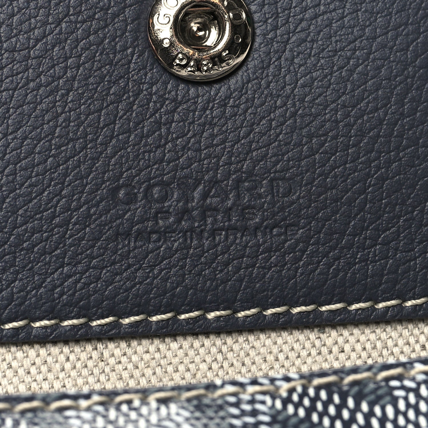 Goyard Goyardine Pouch Grey 6 of 7