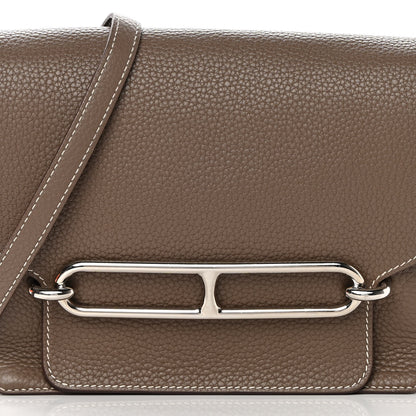 Hermes Taurillon Clemence Sac Roulis 23 Etoupe 7 of 16