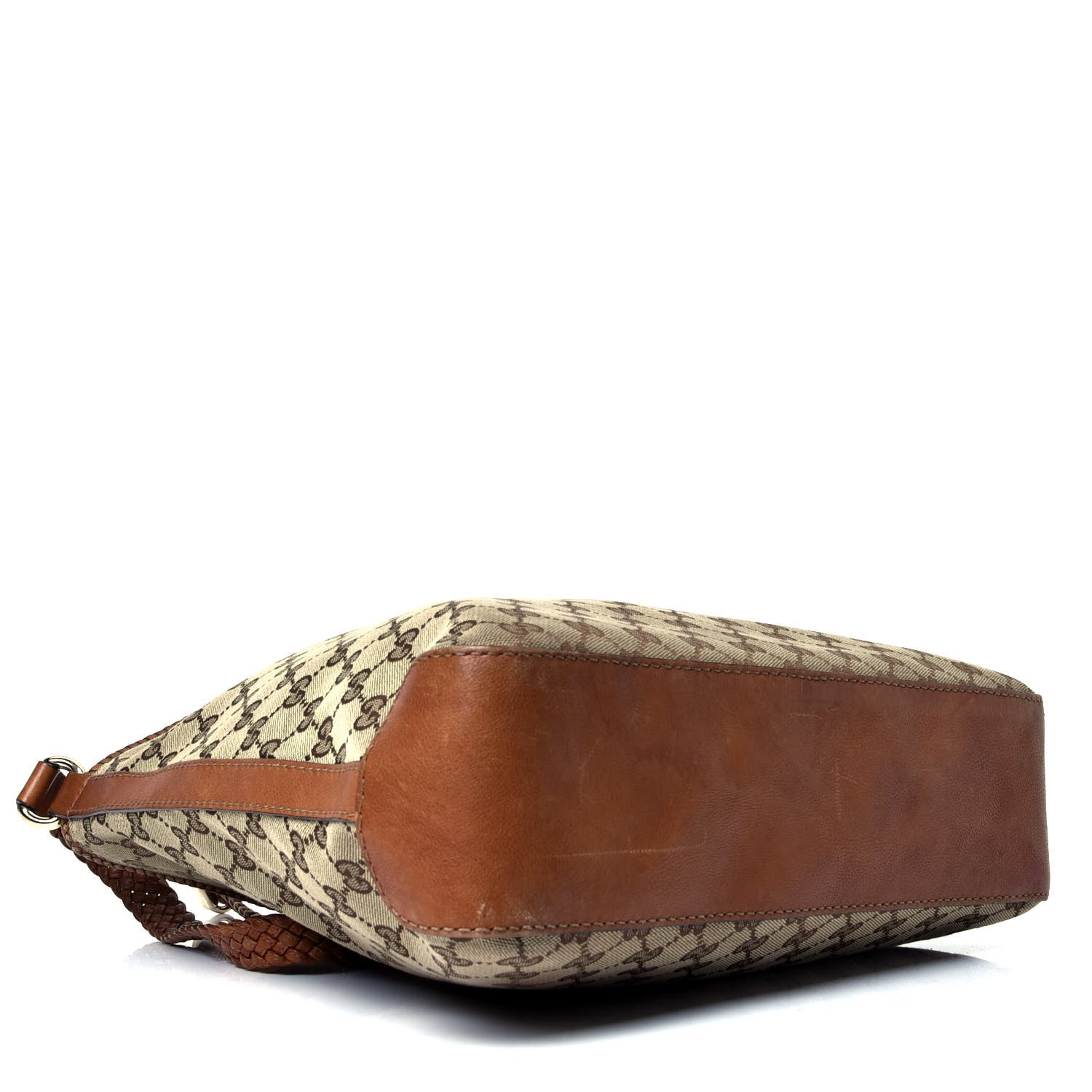 Gucci Monogram Medium Marrakech Hobo Camel 3 of 4