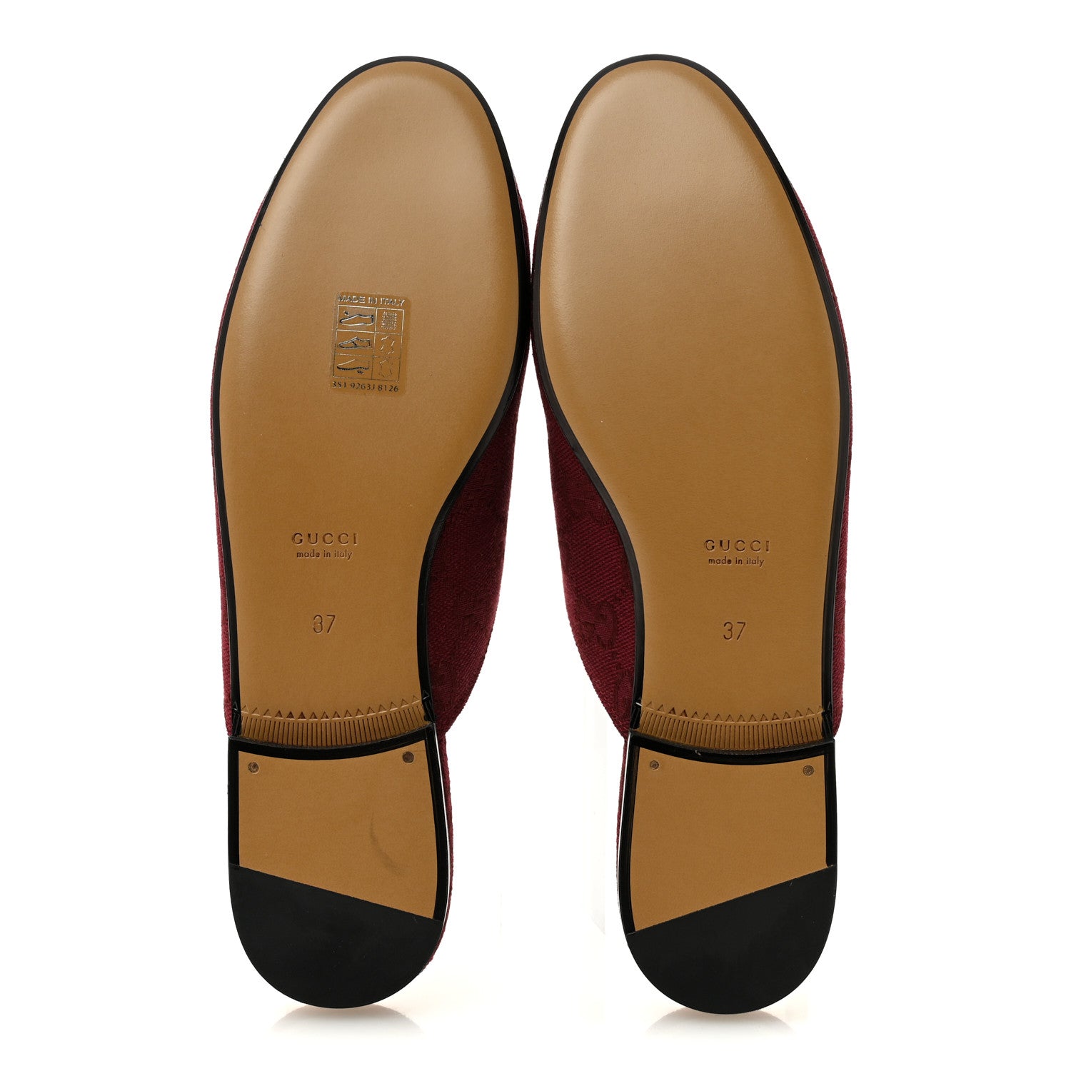 Gucci GG Monogram Canvas Womens Princetown Slippers 37 Ancora 6 of 10