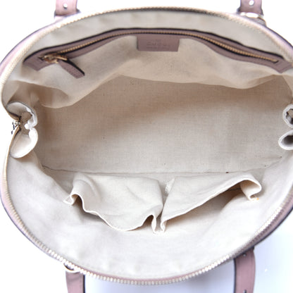 Gucci Patent Microguccissima Small Nice Top Handle Dome Bag Dark Cipria 5 of 11