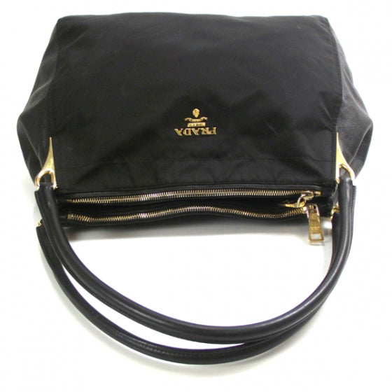Prada Tessuto Nylon Tote Black 7 of 13