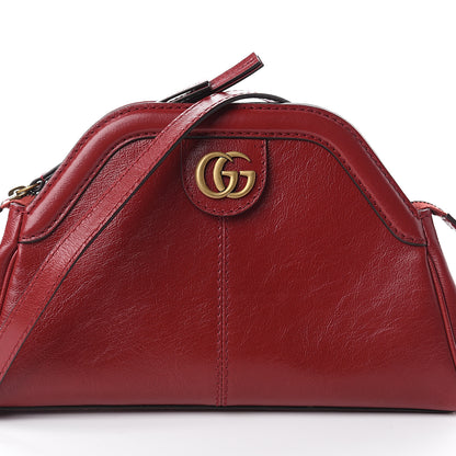 Gucci Piuma Lux Calfskin Small Re(Belle) Crossbody Bag Romantic Cerise 6 of 8