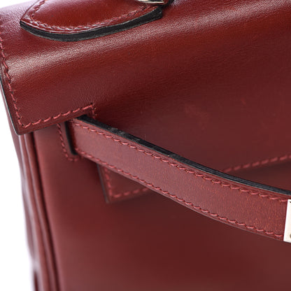 Hermes Box Kelly Retourne 28 Rouge H 46 of 48