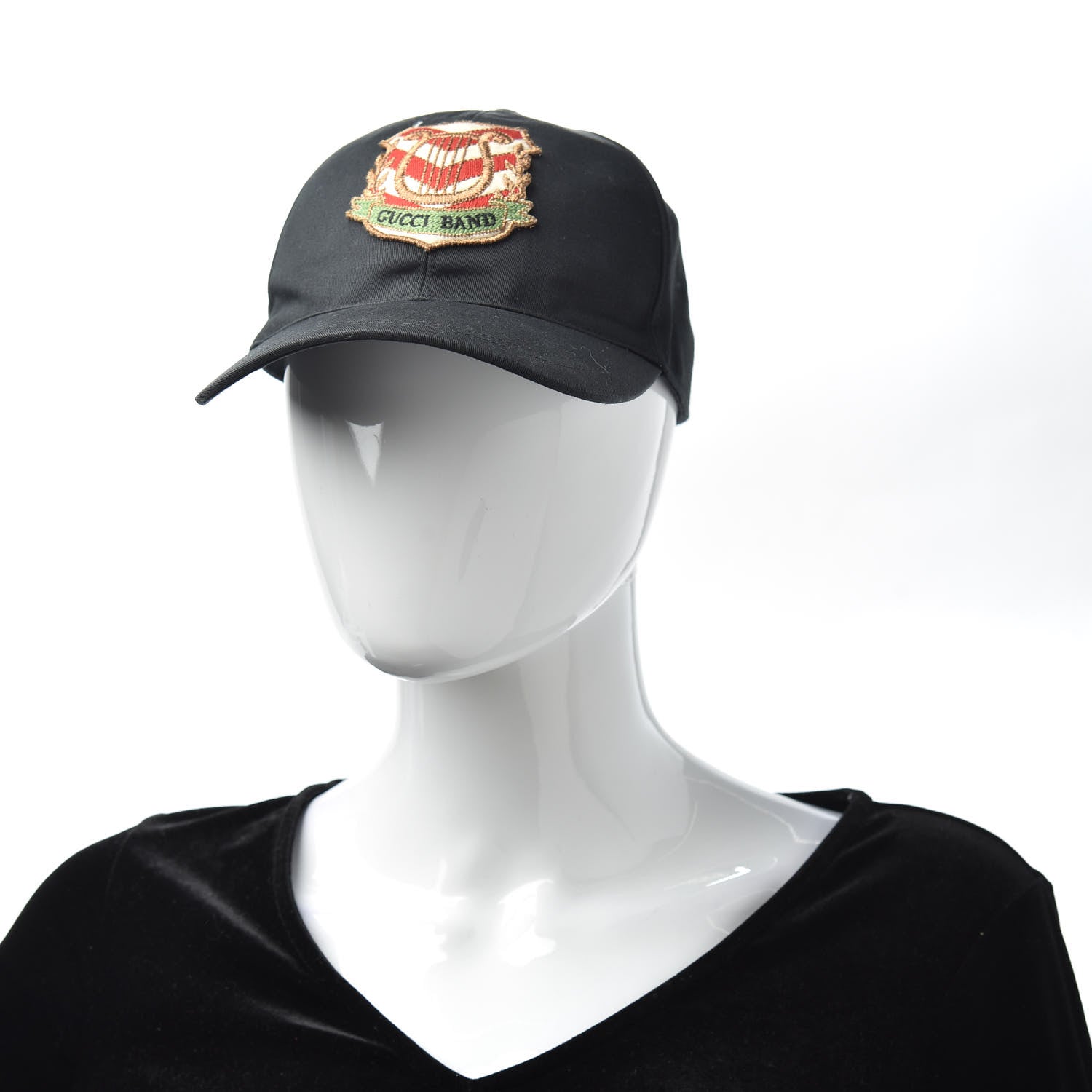 Gucci Cotton Baseball Hat XS Black 2 of 7