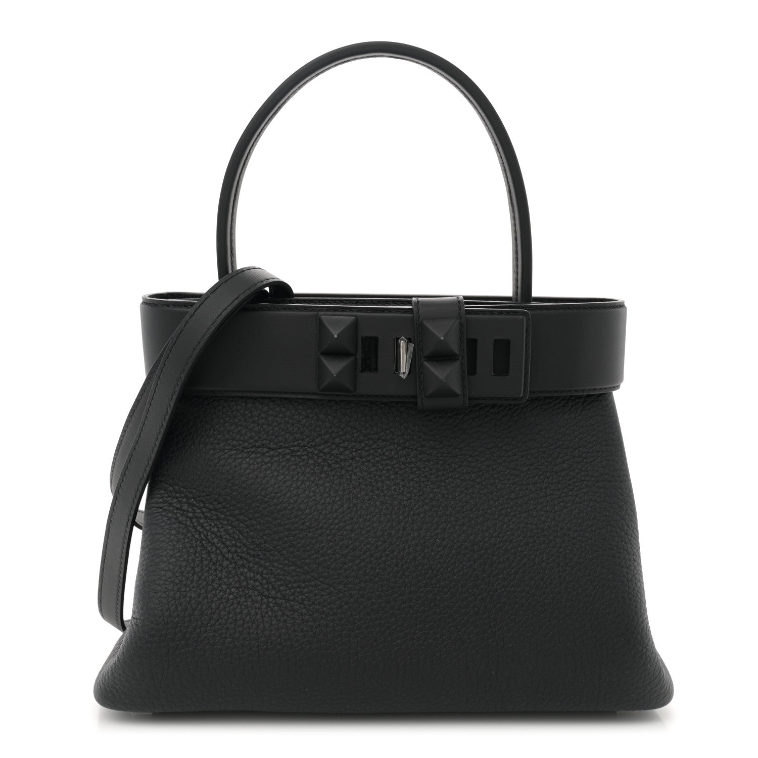 Hermes Togo Swift Medor Bag Black 1 of 10