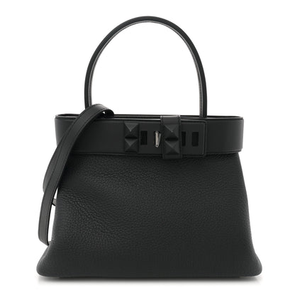 Hermes Togo Swift Medor Bag Black 1 of 10