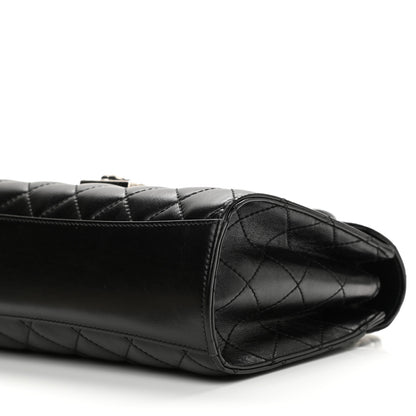 Chanel Calfskin Quilted Medium Mad About Quilting Flap Black 10 of 10