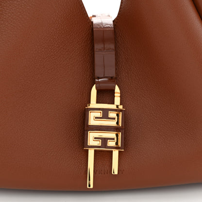 Givenchy Calfskin Medium G-Lock Hobo Tan 7 of 9