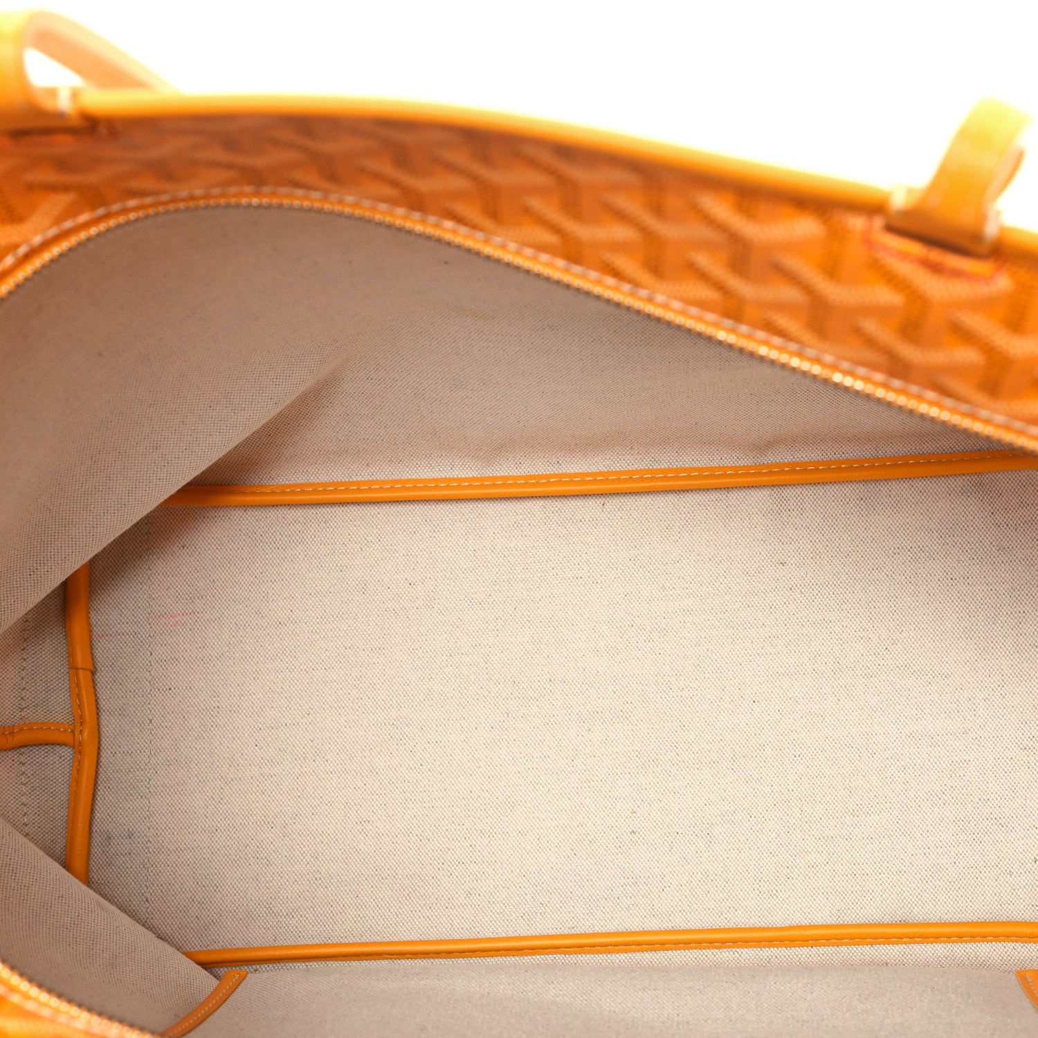 Goyard Goyardine Artois MM Yellow 5 of 11