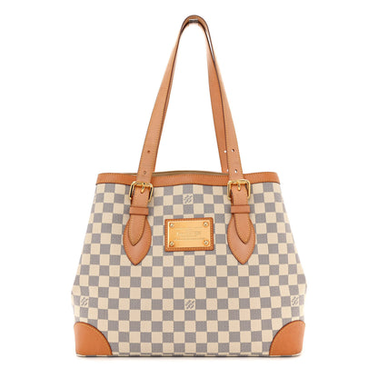 Louis Vuitton Damier Azur Hampstead MM 1 of 13