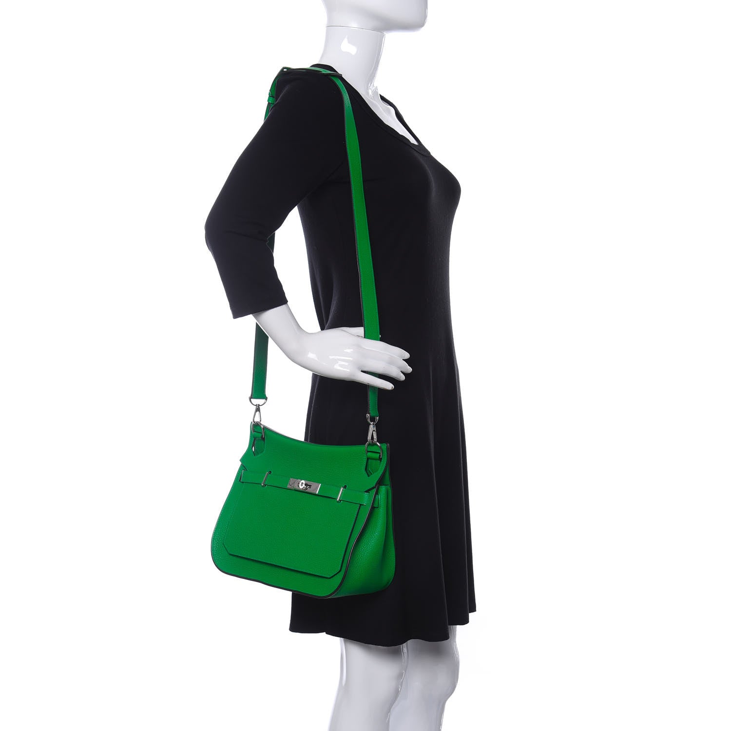 Hermes Taurillon Clemence Jypsiere 28 Bambou 2 of 10