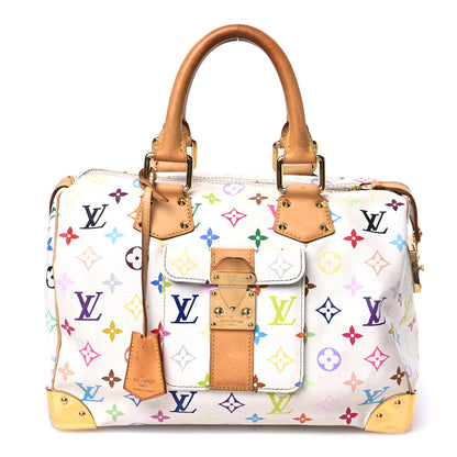 Louis Vuitton Monogram Multicolor Speedy 30 White 1 of 12
