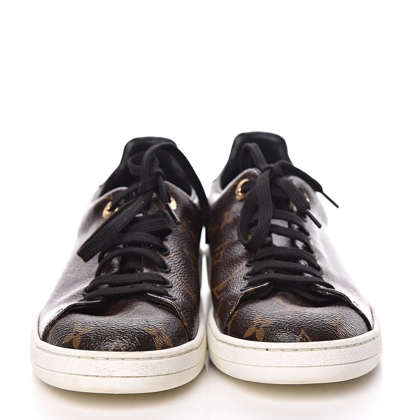 Patent Monogram Frontrow Sneakers 37