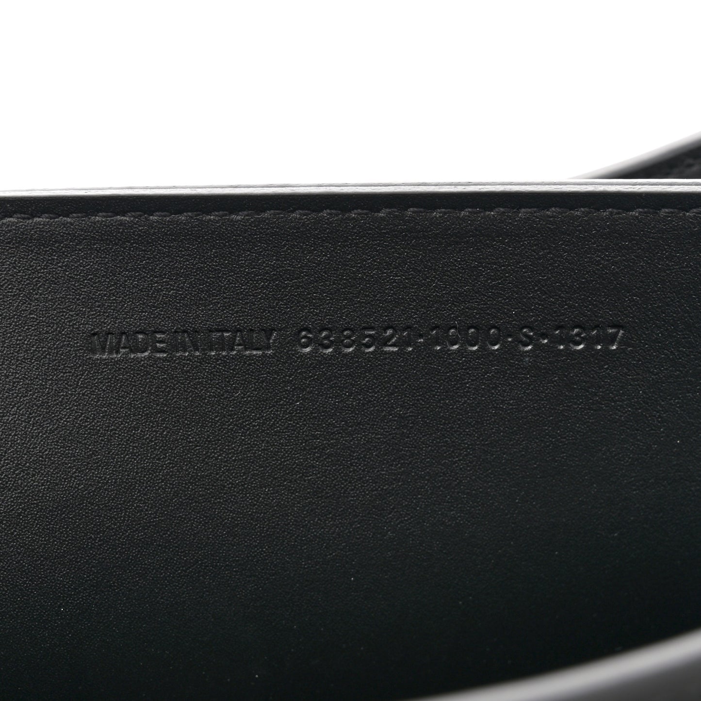 Smooth Calfskin Neo Classic Brass Hardware S City Black